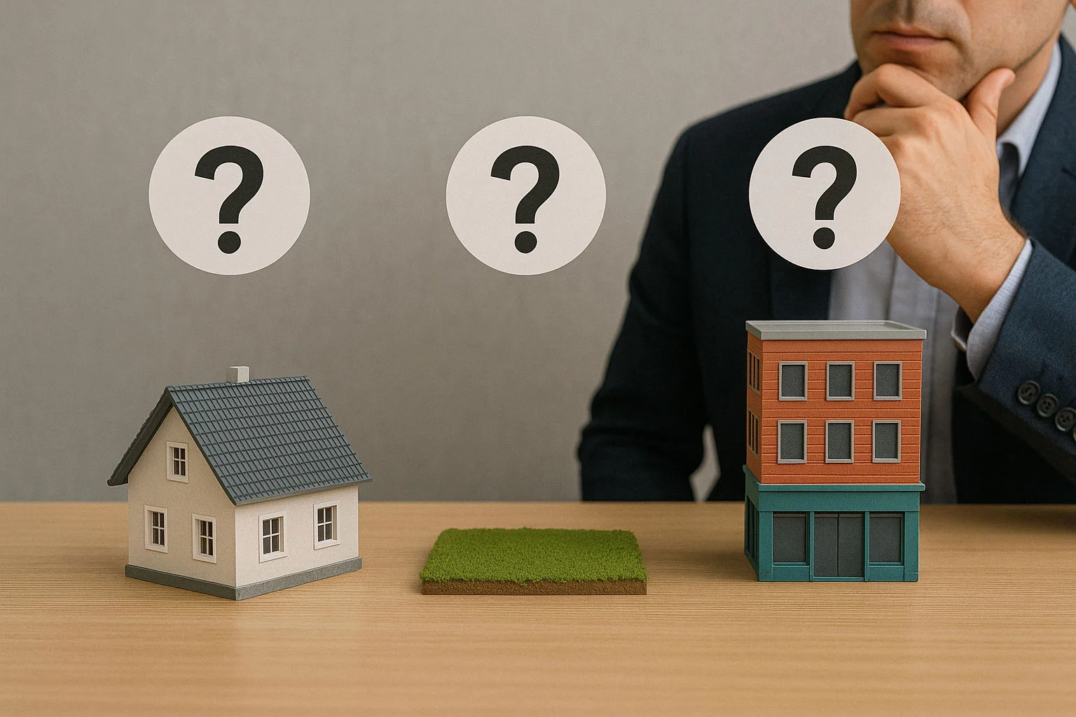Konut, Arsa ya da Ticari Mülk: Hangi Gayrimenkul Yatırımı Size Uygun?
