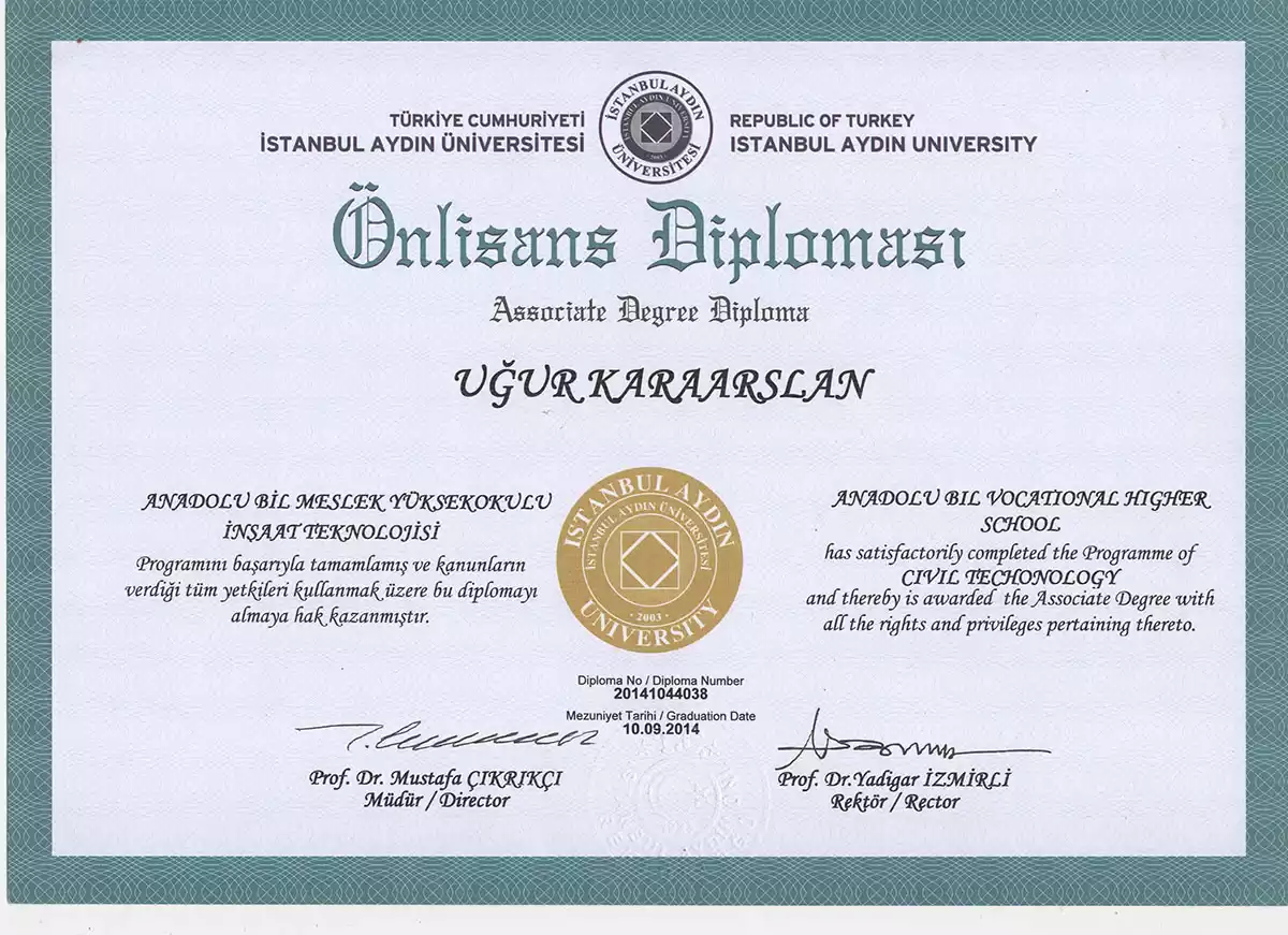 Ön Lisans Diploması
