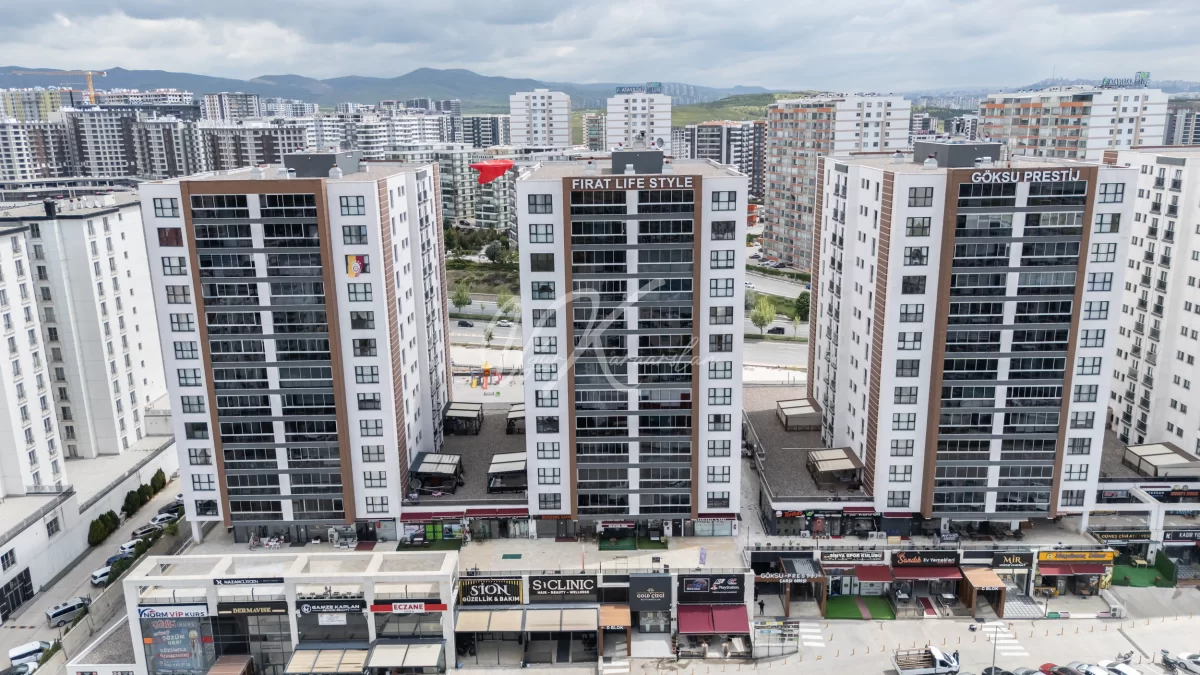 GÖKSU PRESTİJ'DE KİRALIK 4+1 LÜKS DAİRE GÖKSU GÖLÜ VE PARK MANZARALI