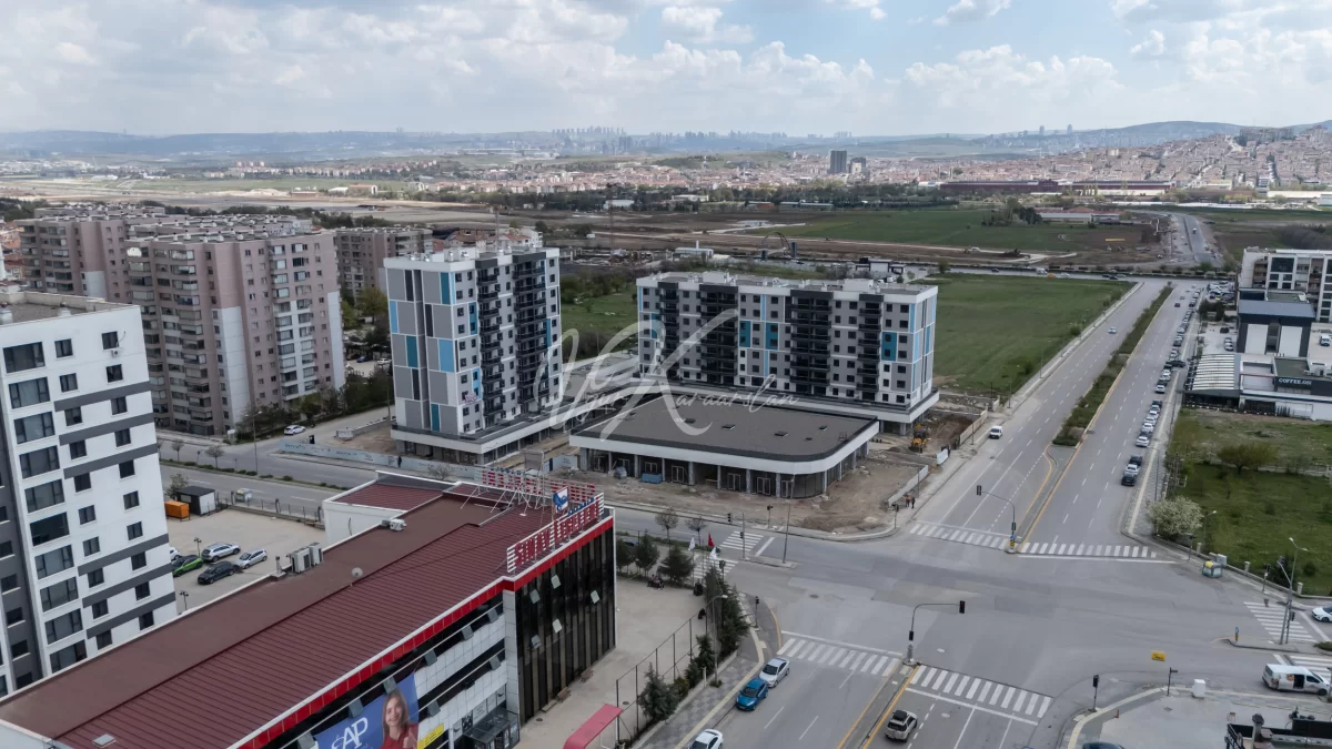 ERYAMAN ONYX CORNER'DA SATILIK 2+1 DAİRE KÖŞE SIFIR B40